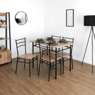 Table Et 4 Chaises Loka