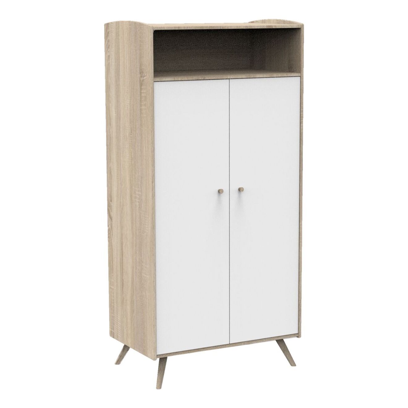 Armoire 2 portes et 1 niche