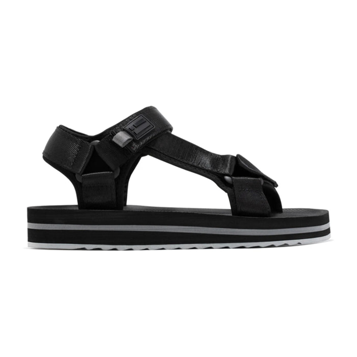 Sandalias Mujer Forest High Franjas Negras