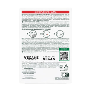 Garnier SkinActive PureActive Ultra Pimple Patch (x22)