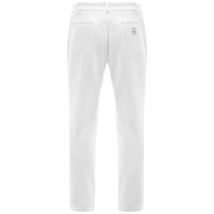 Kappa - Pantaloni Uomo Bianco - SUVIR