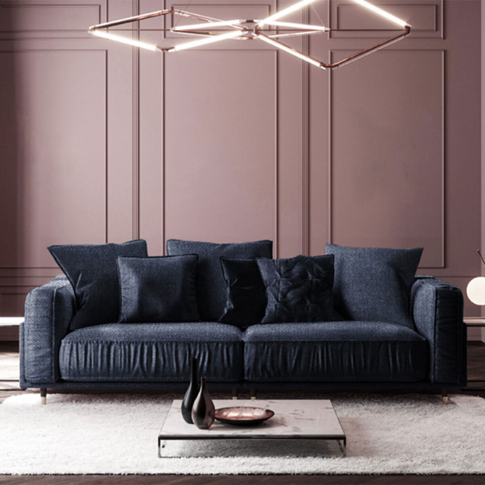 Canapé Tissu Fiorenzo - 3 places