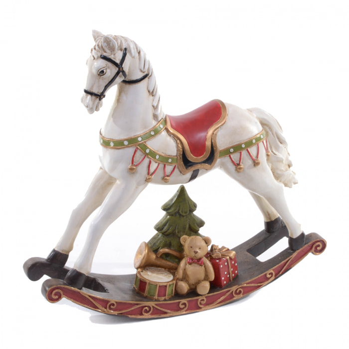Cavallo dondolo - Pezzi 1 - VERDE - Bianchi Dino SpA