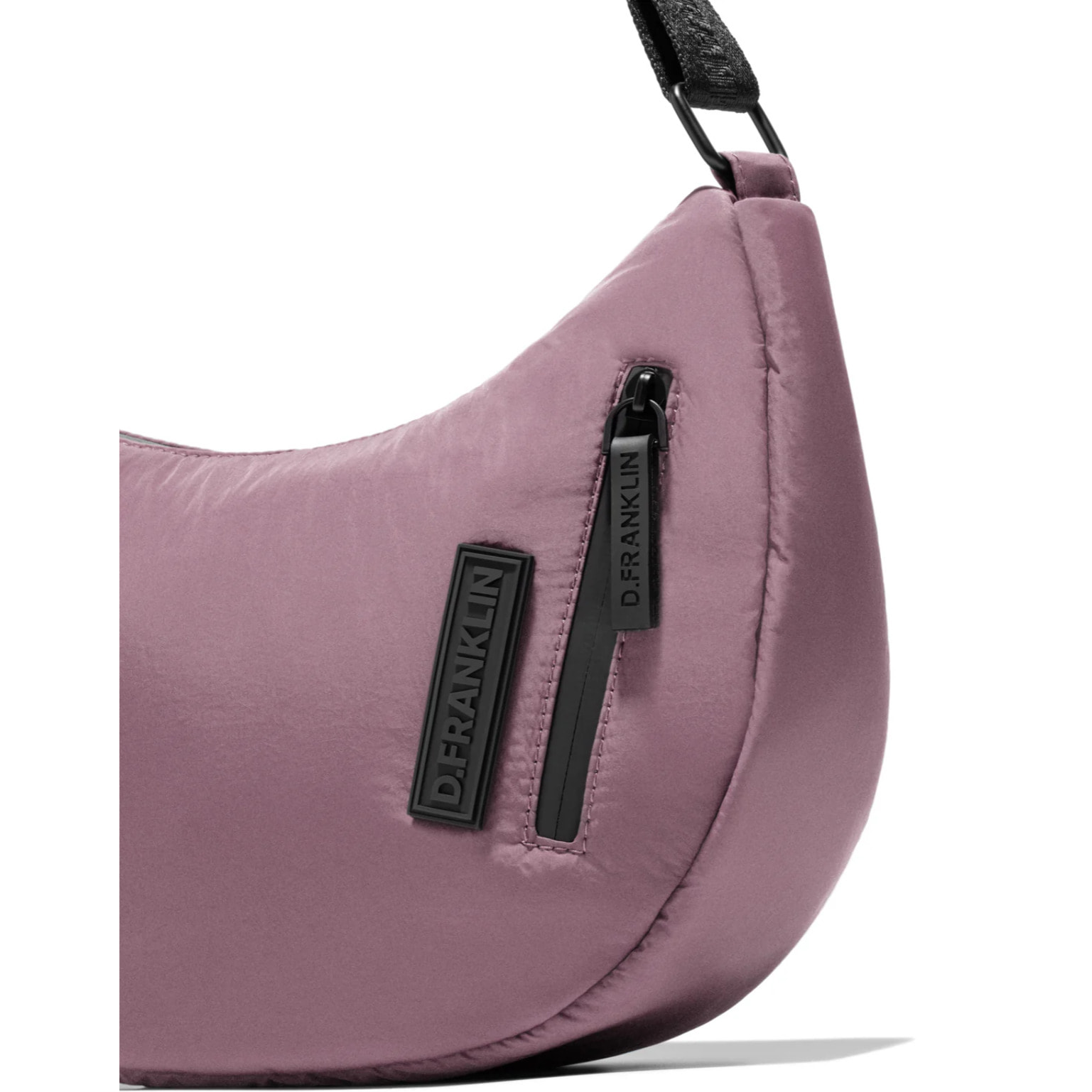 Bolso Cruzado Round Nylon Rosa