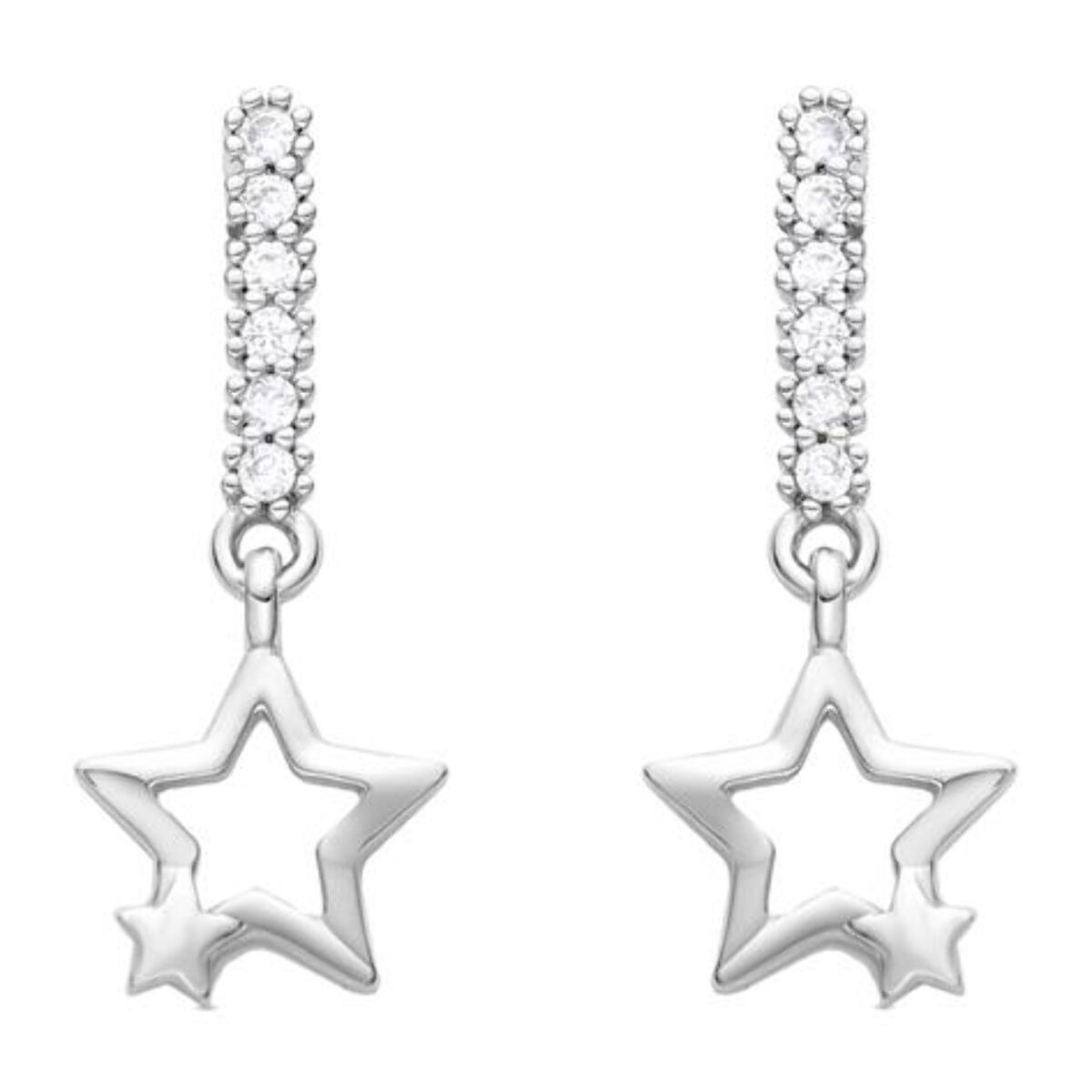 Pendientes Lux by Lux acabados plata