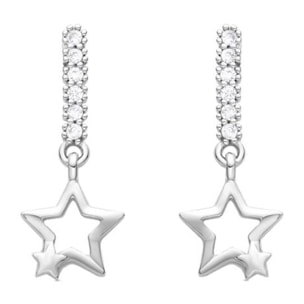 Pendientes Lux by Lux acabados plata