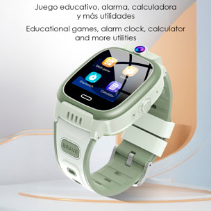 Smartwatch Y66 4G, WIFI, LBS. Localización especial para niños, con cámara, función de rastreo, llamadas SOS y video llamada.