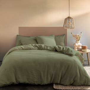 Housse de couette unie en lin, PASSION LIN