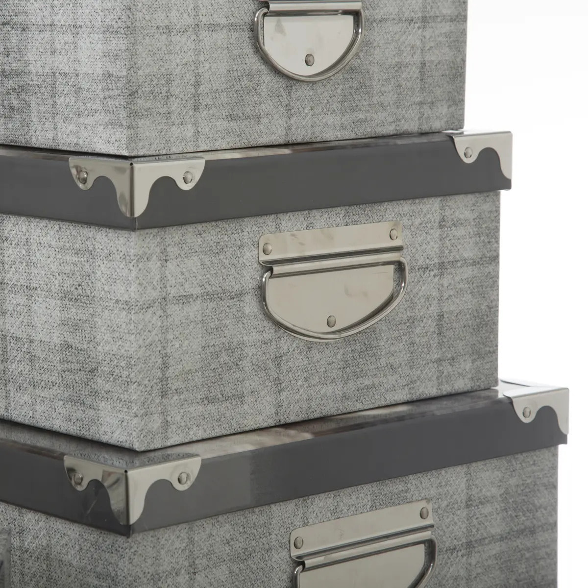 6 Boîtes cocooning coins métal