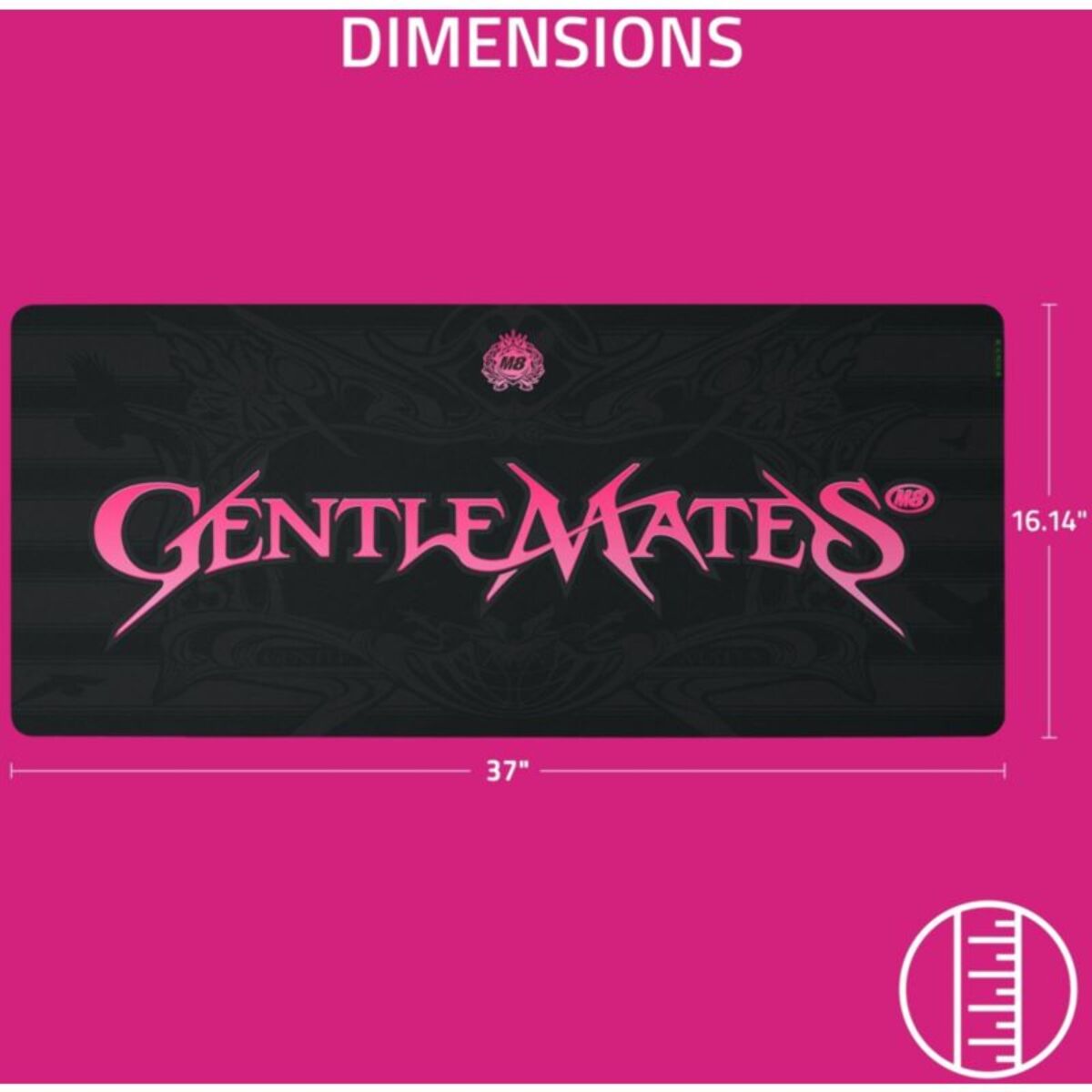 Tapis de souris RAZER GIGANTUS V2 XXL GENTLEMATES EDITION