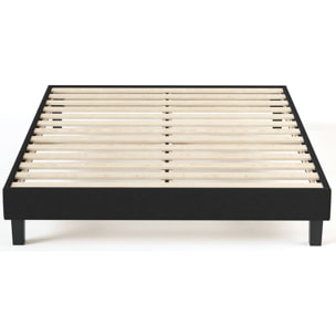 Lit adulte en tissu - AXEL