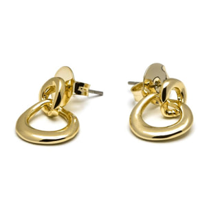 Pendientes Lux by Lux acabados en Oro Amarillo de 18 Kts