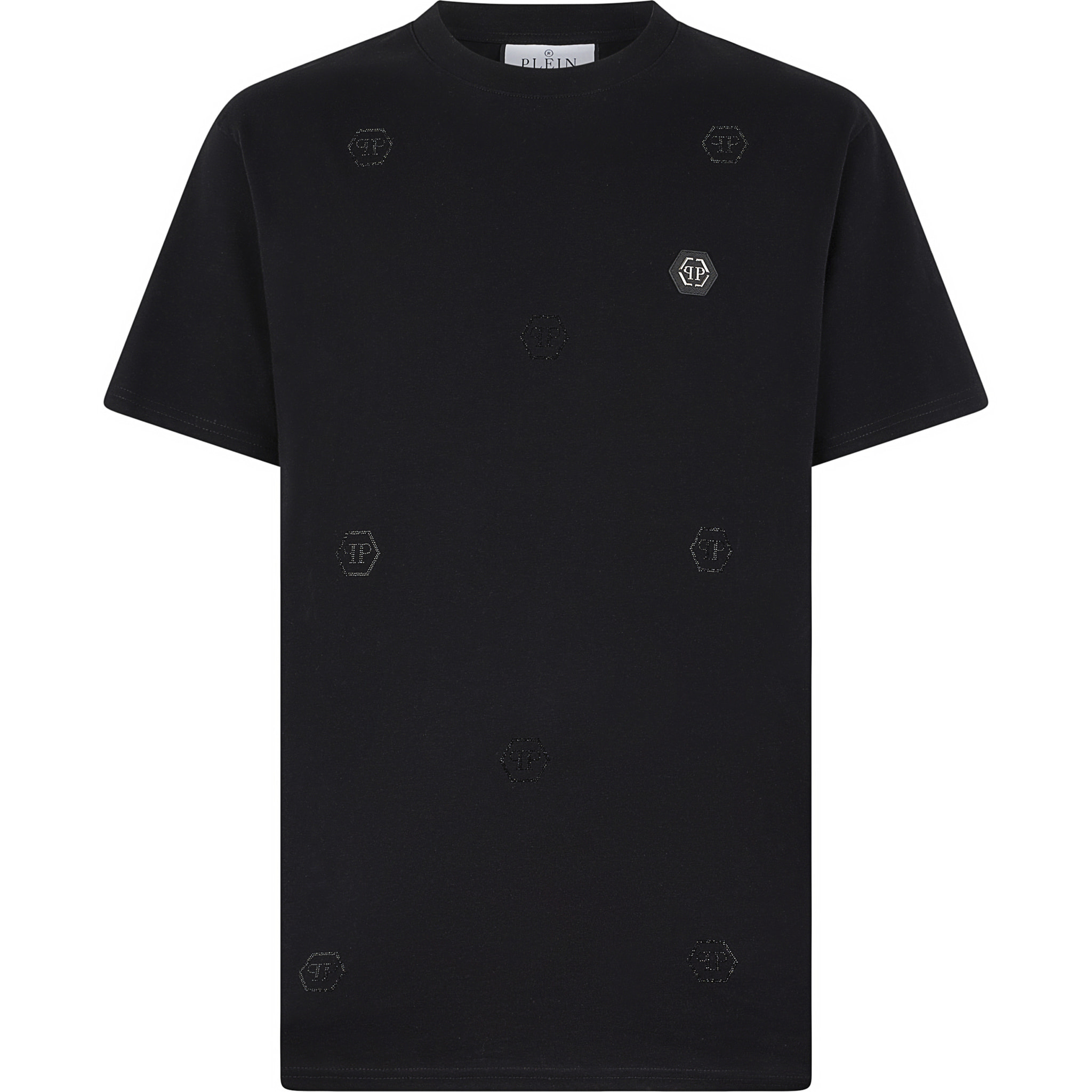 PHILIPP PLEIN T-shirt girocollo a maniche corte MONOGRAM