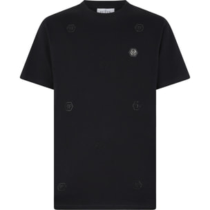 PHILIPP PLEIN T-shirt girocollo a maniche corte MONOGRAM