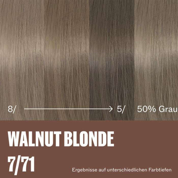 WELLA Supernatural Color 7/71 WALNUT BLONDE 120g