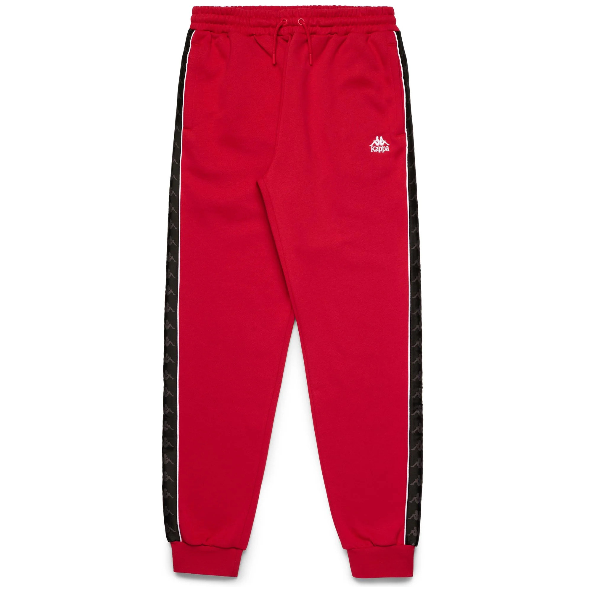 Pantaloni Kappa Uomo 222 Banda Alanz 4 Rosso