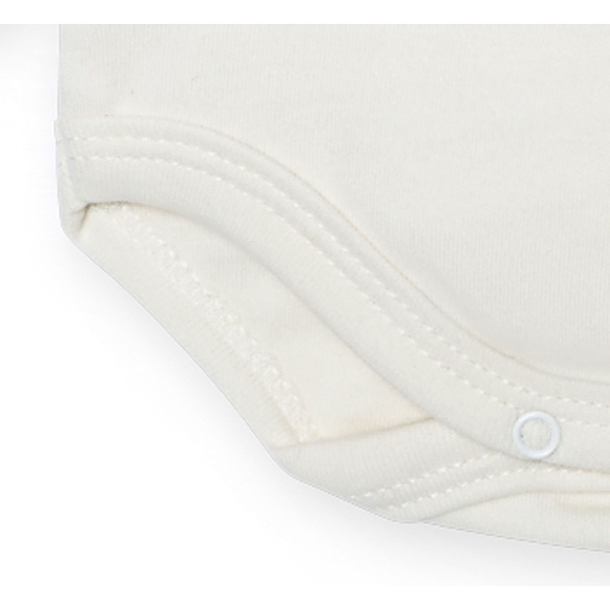 Body bebé manga larga bambula botones