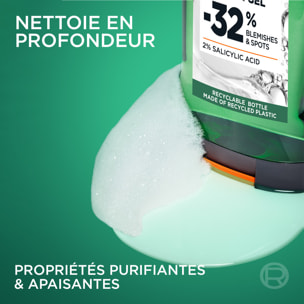 Lot de 6 - L'Oréal Men Expert Derma Control Gel Douche Anti-Imperfections 300ml