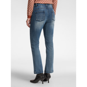 Elena Mirò - Jeans 5 tasche, kick flare, "Florence" - Blu