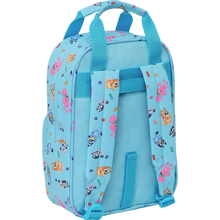 Mochila infantil con asas adapt. a carro bluey