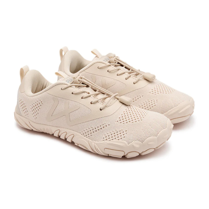 Zapatillas Unisex  Barefoot Goflex  Canvas en Beige