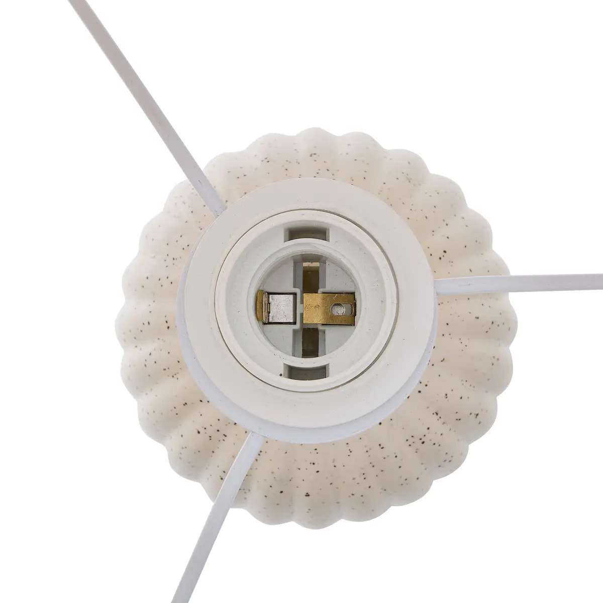 Lampe Kenan beige H43cm