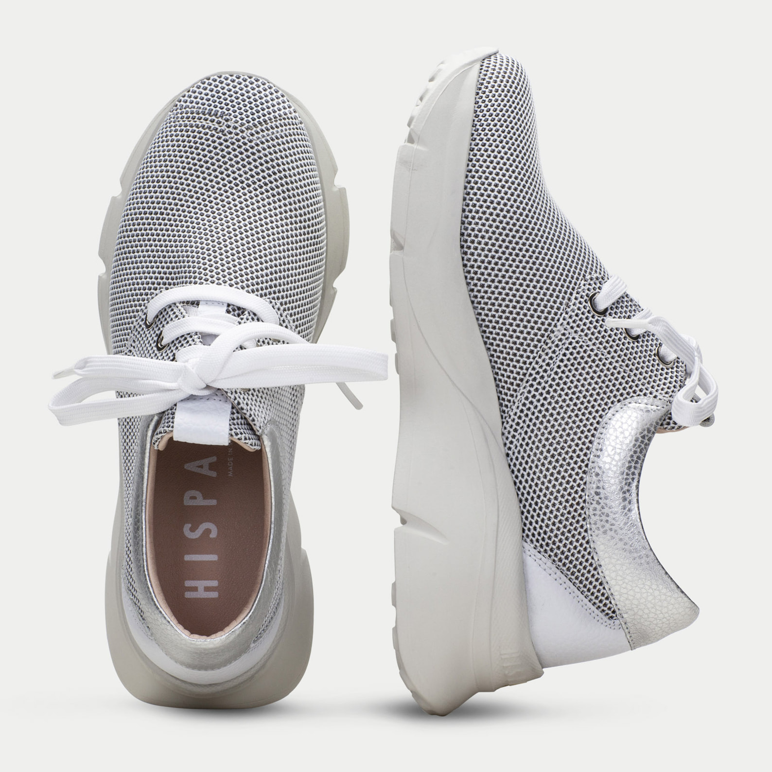 Deportivo Hawai Blanco plata 5 cm