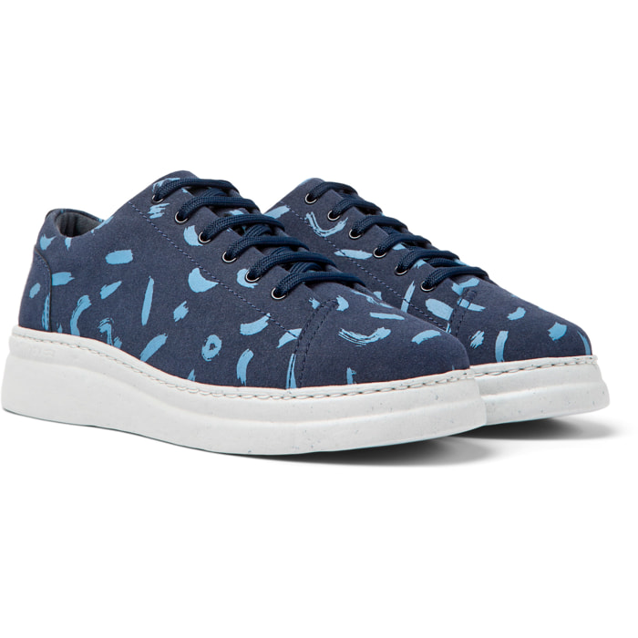 Sneakers - CAMPER Runner Up - Blu - Pelle nabuk