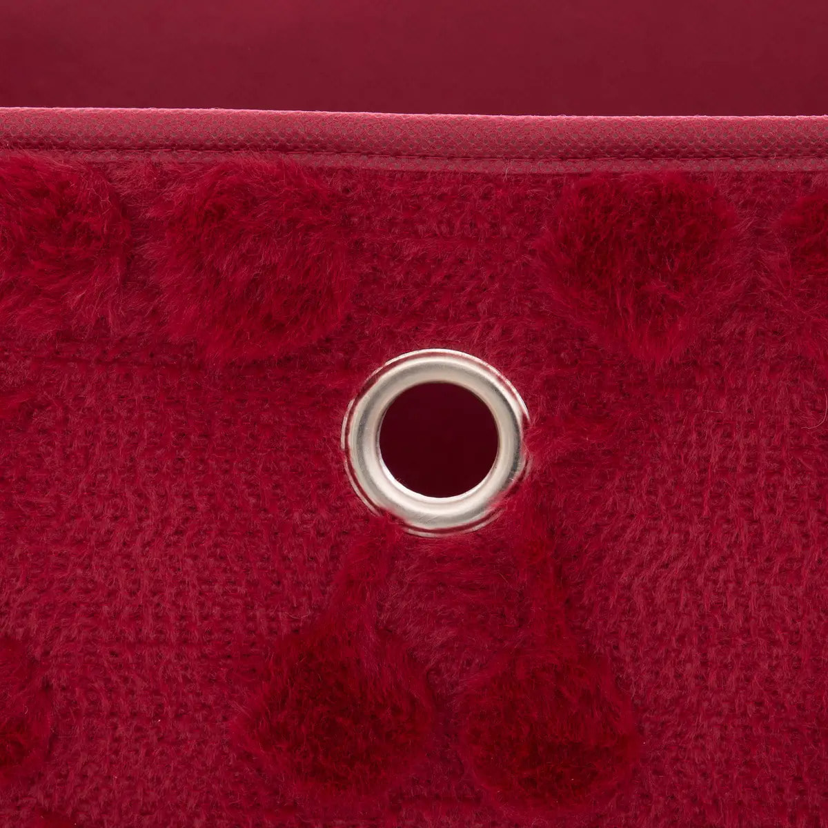 Panier de rangement Fraci 30x30cm Rouge Motifs Cerises