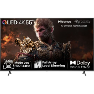 TV QLED HISENSE 55E7NQ PRO 2024