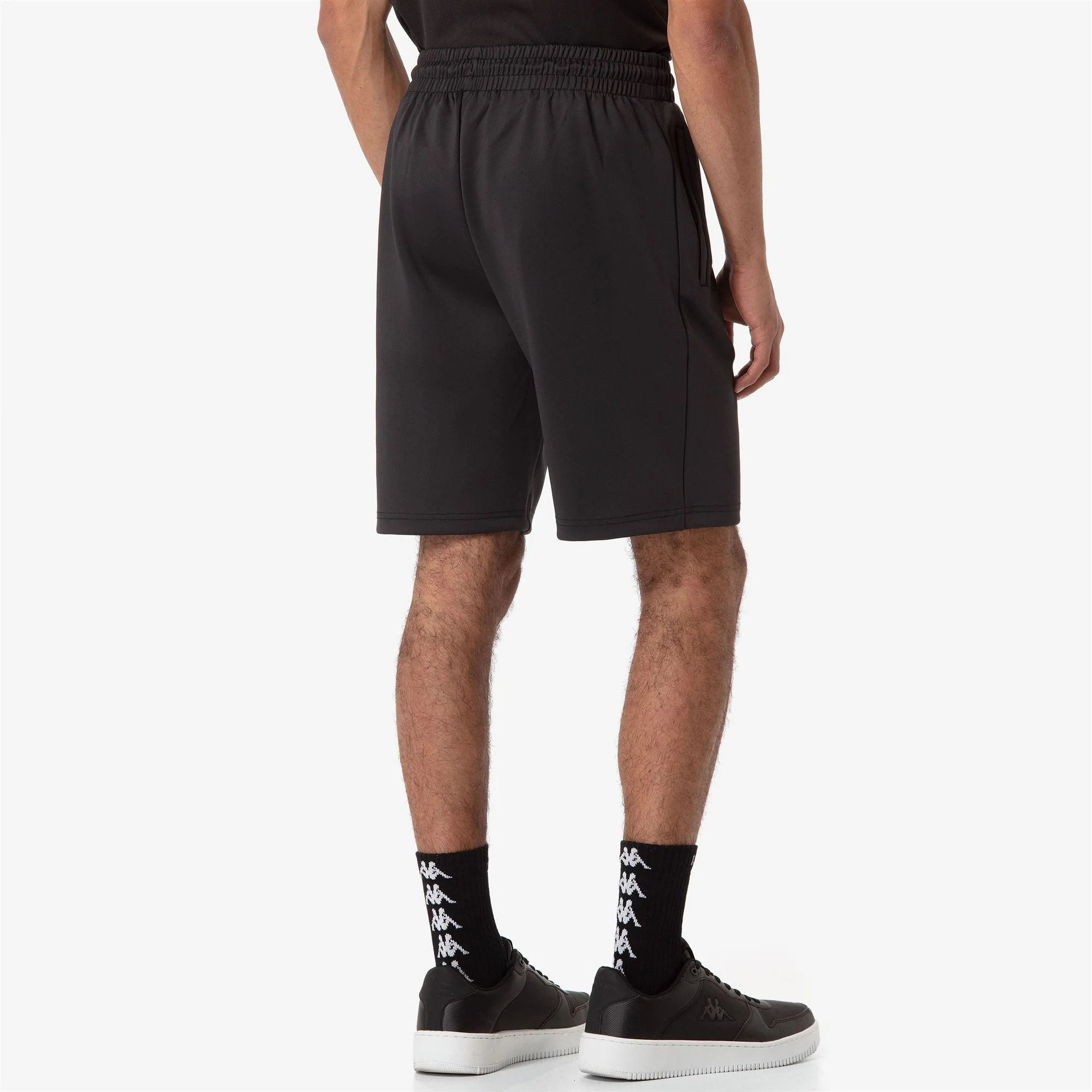 Kappa - Pantaloni Corti Uomo Nero - Adozippo Vr46