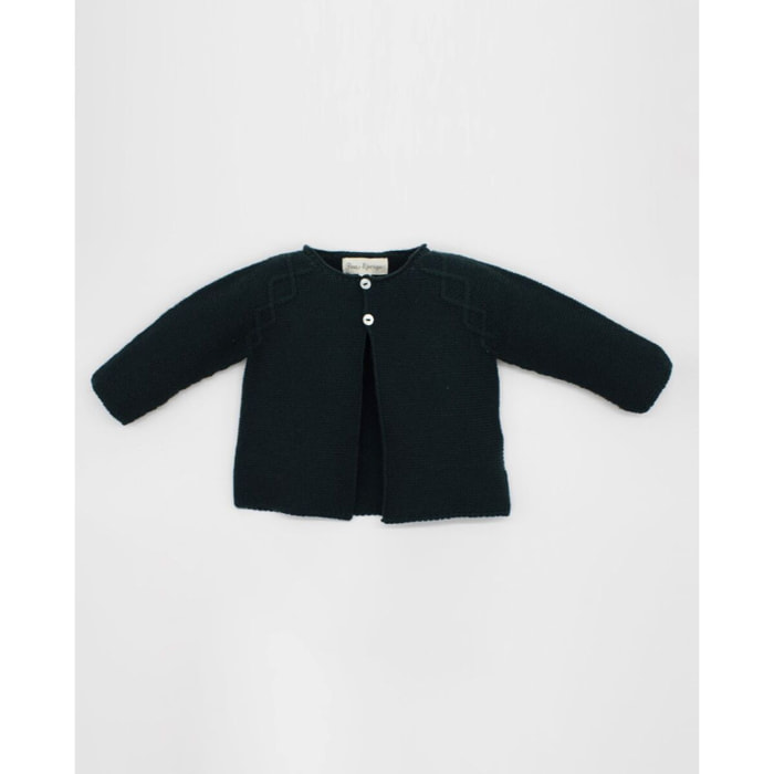 CHAQUETA TRICOT TRENZA