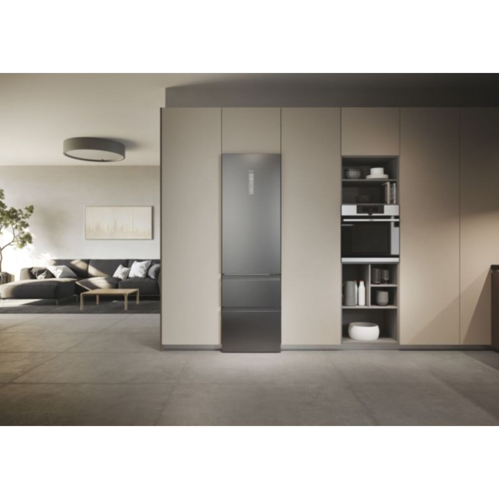 Réfrigérateur combiné HAIER HTW3620DNMG