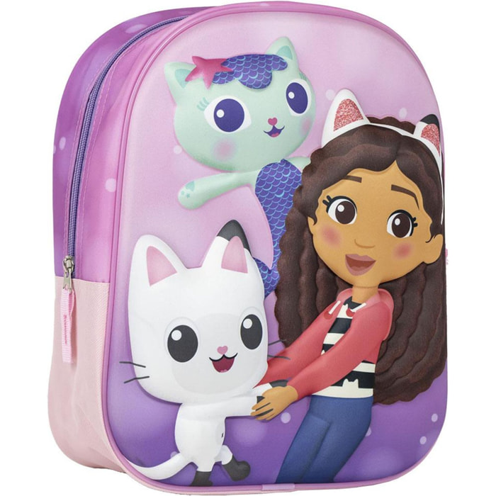 Mochila Infantil 3D Gabby´S Dollhouse