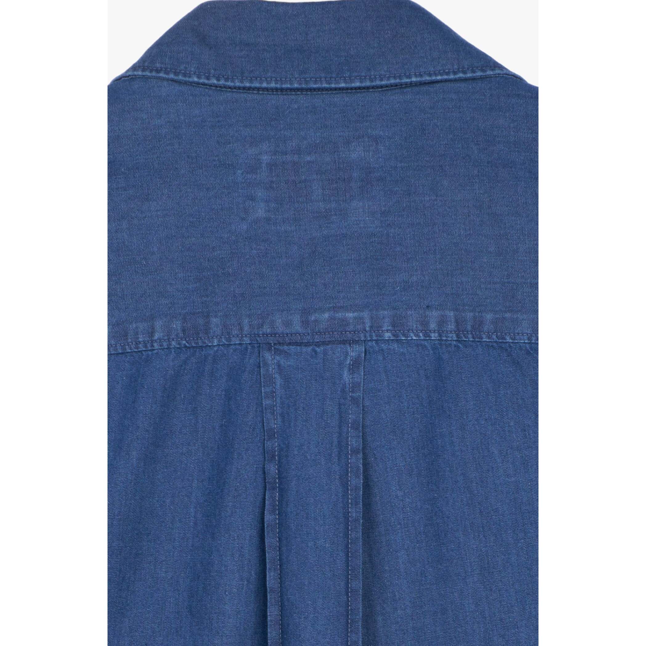 Camici Uomo Kent Jeans Unito Blu