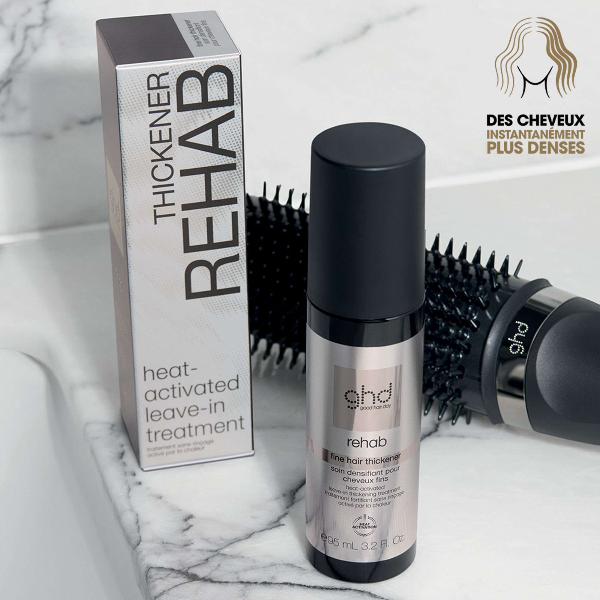 ghd rehab - soin densifiant pour cheveux fins