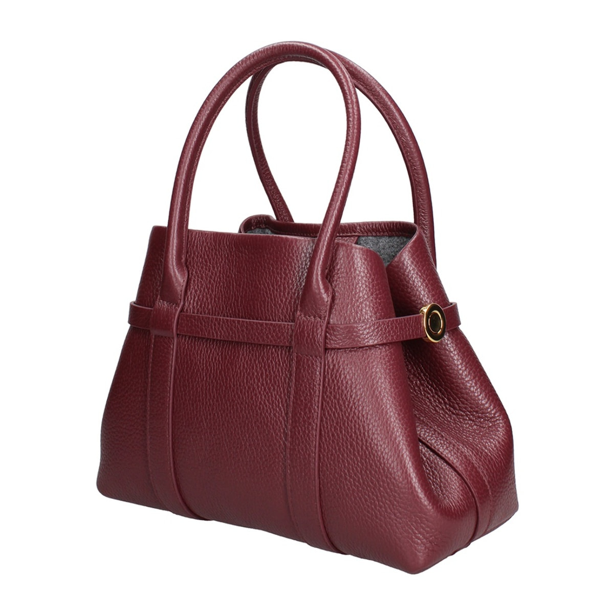 Borsa a mano da donna Made in Italy - Modello Valoria Nova - 100% pelle - 28.0 x 20.0 x 13.0 cm