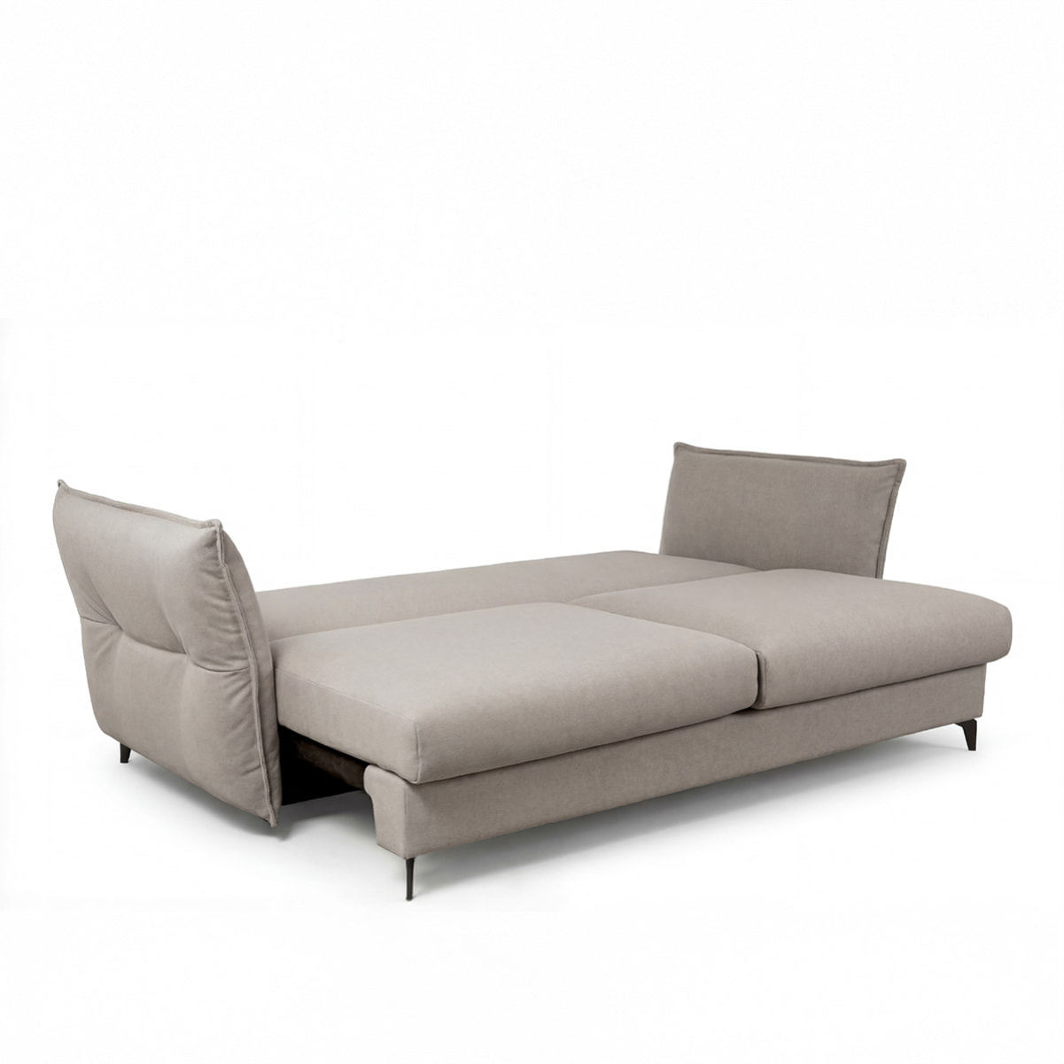 Canapé Tissu Droit Convertible Verduro - 3 Places