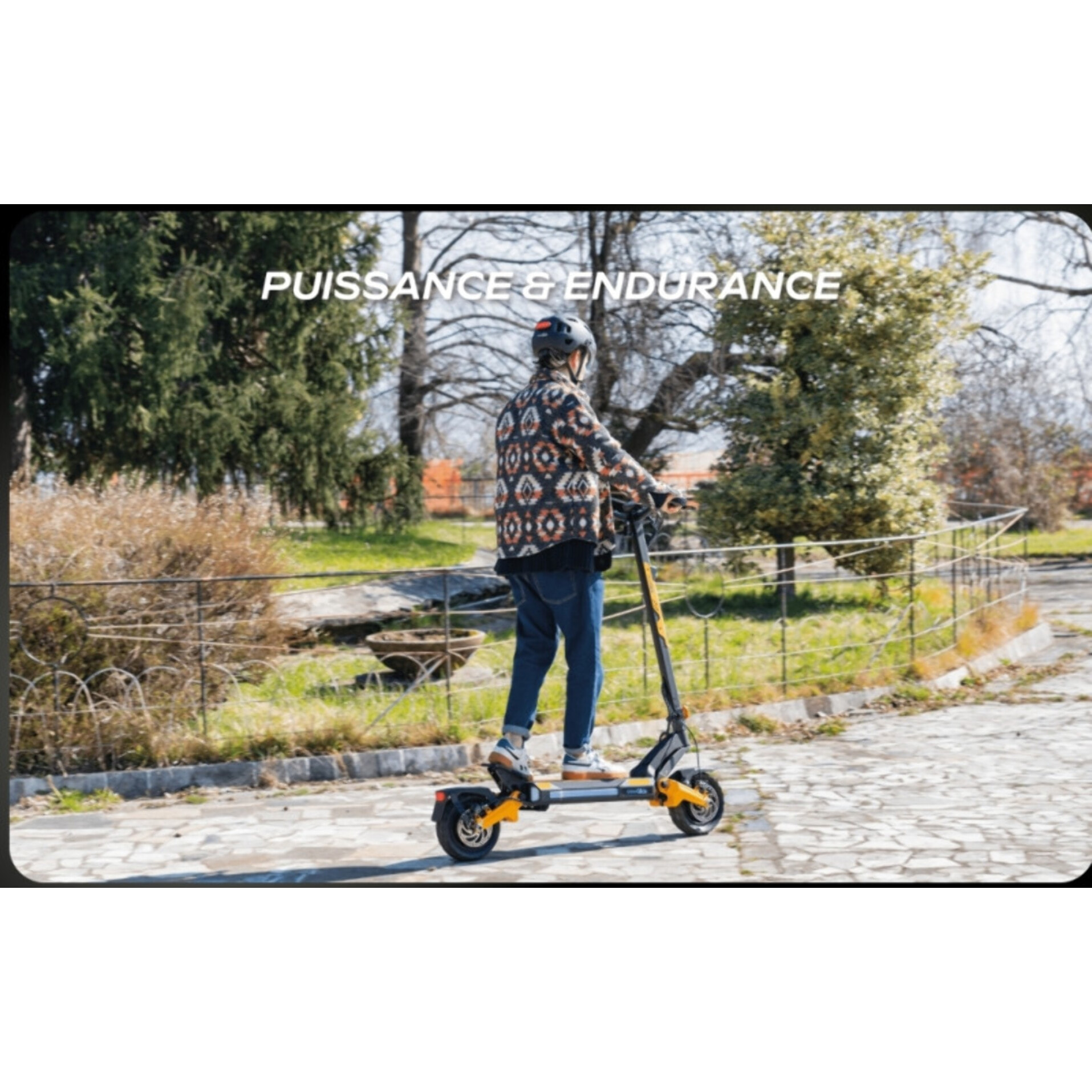 Trottinette Électrique UrbanGlide 1000GT 2x2 – 2x1000W – 52V 23,4Ah – Autonomie 100km – Tout-Terrain