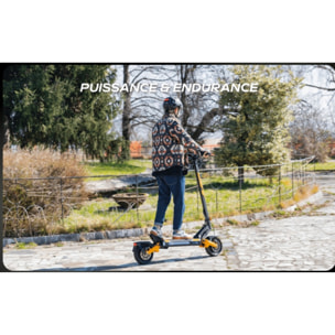 Trottinette Électrique UrbanGlide 1000GT 2x2 – 2x1000W – 52V 23,4Ah – Autonomie 100km – Tout-Terrain