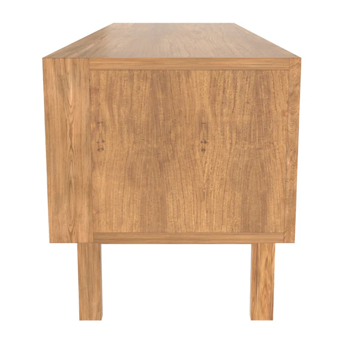 Meuble TV en bois de teck 140 cm - Bormes