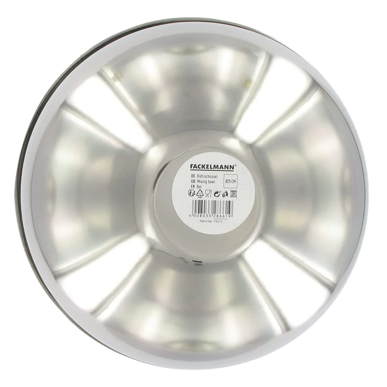 Bol à mixer en inox Fackelmann Basic