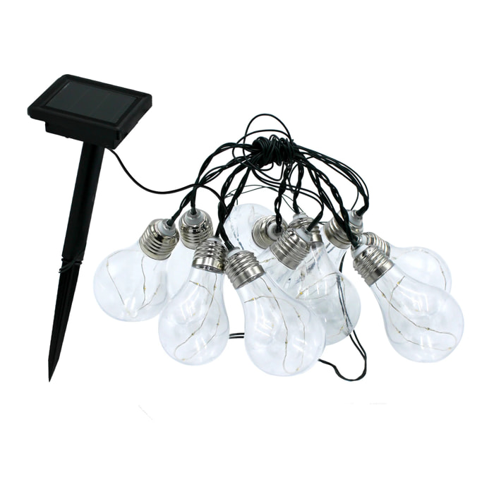 Guirlande solaire FANTASY STAR 10LED 4M
