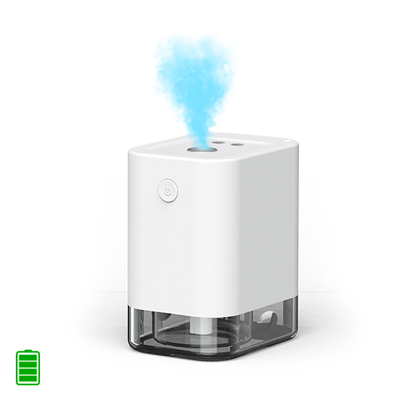 DAM Nebulizzatore verticale erogatore automatico intelligente a infrarossi per idrogel alcolico da 50 ml con batteria ricaricabile da 1800 mAh. 5,5x7,5x9 cm. Colore bianco