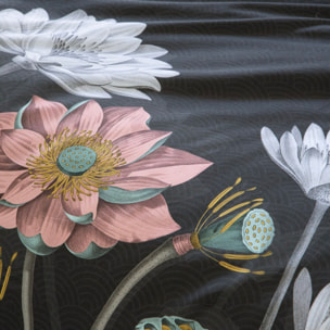 Housse de couette ninfa noir