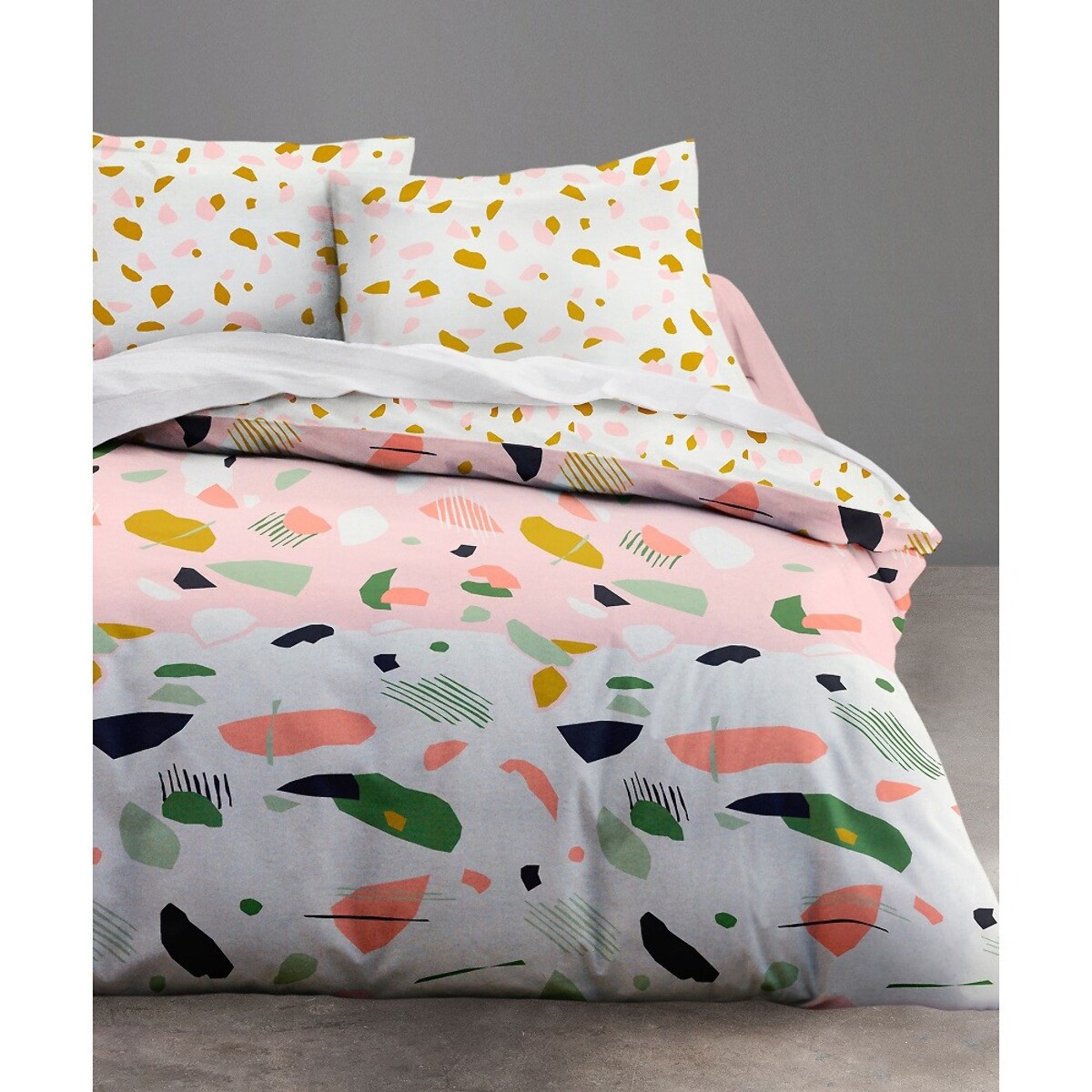 Parure Housse De Couette 3pcs 100% coton 57fils Marbree