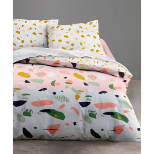 Parure Housse De Couette 3pcs 100% coton 57fils Marbree