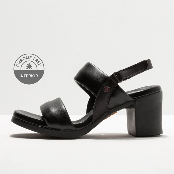 Sandalias con tacón 1841 SERENA BLACK/ CANNES color Black