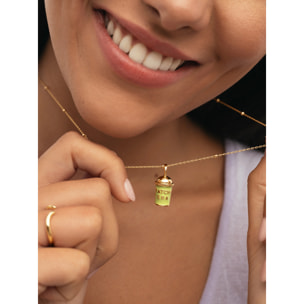 Charm Matcha Baño Oro