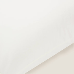Funda almohada líneas Sole color blanco